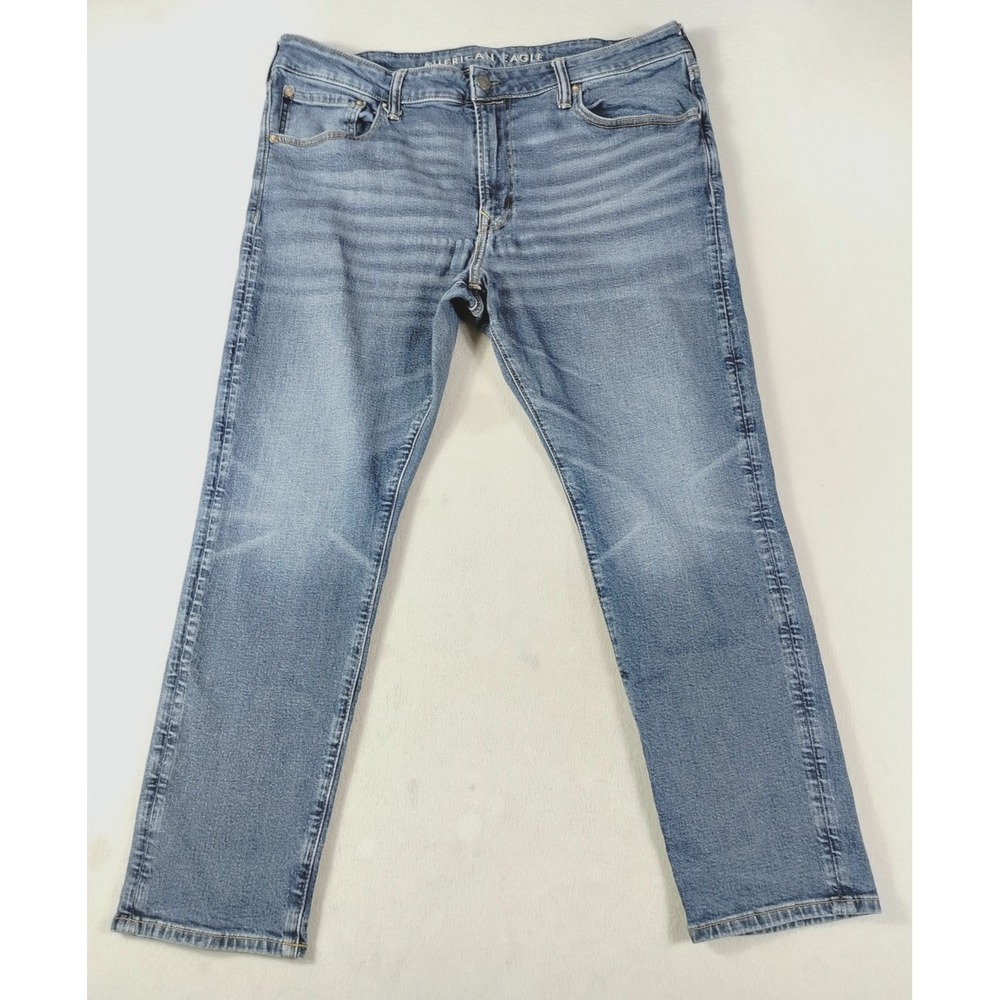 American Eagle Airflex+ Jeans Mens 38 Blue Medium Wash Athletic Fit Denim Casual